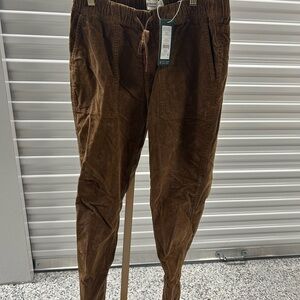 Alpine Design Women’s Corduroy Hike Pants Coffee Small NEW
